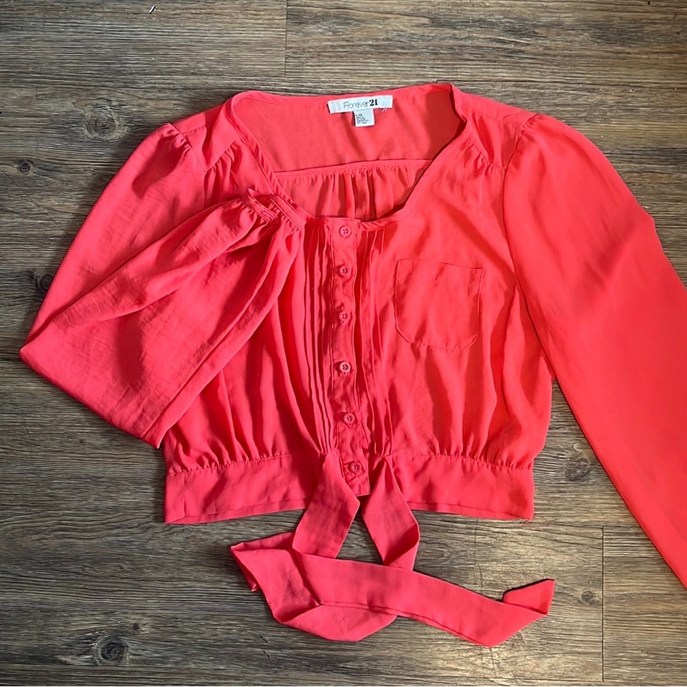 Red/ pinkish bohemian shirt!